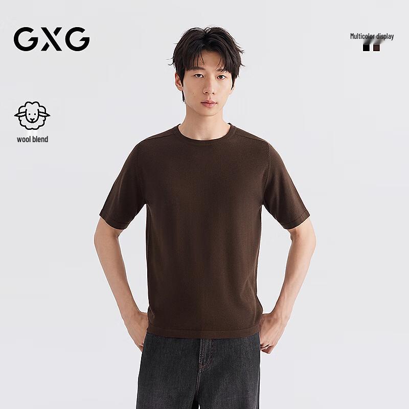 GXG Men s Wool Blend Short Sleeve Knit Tee M