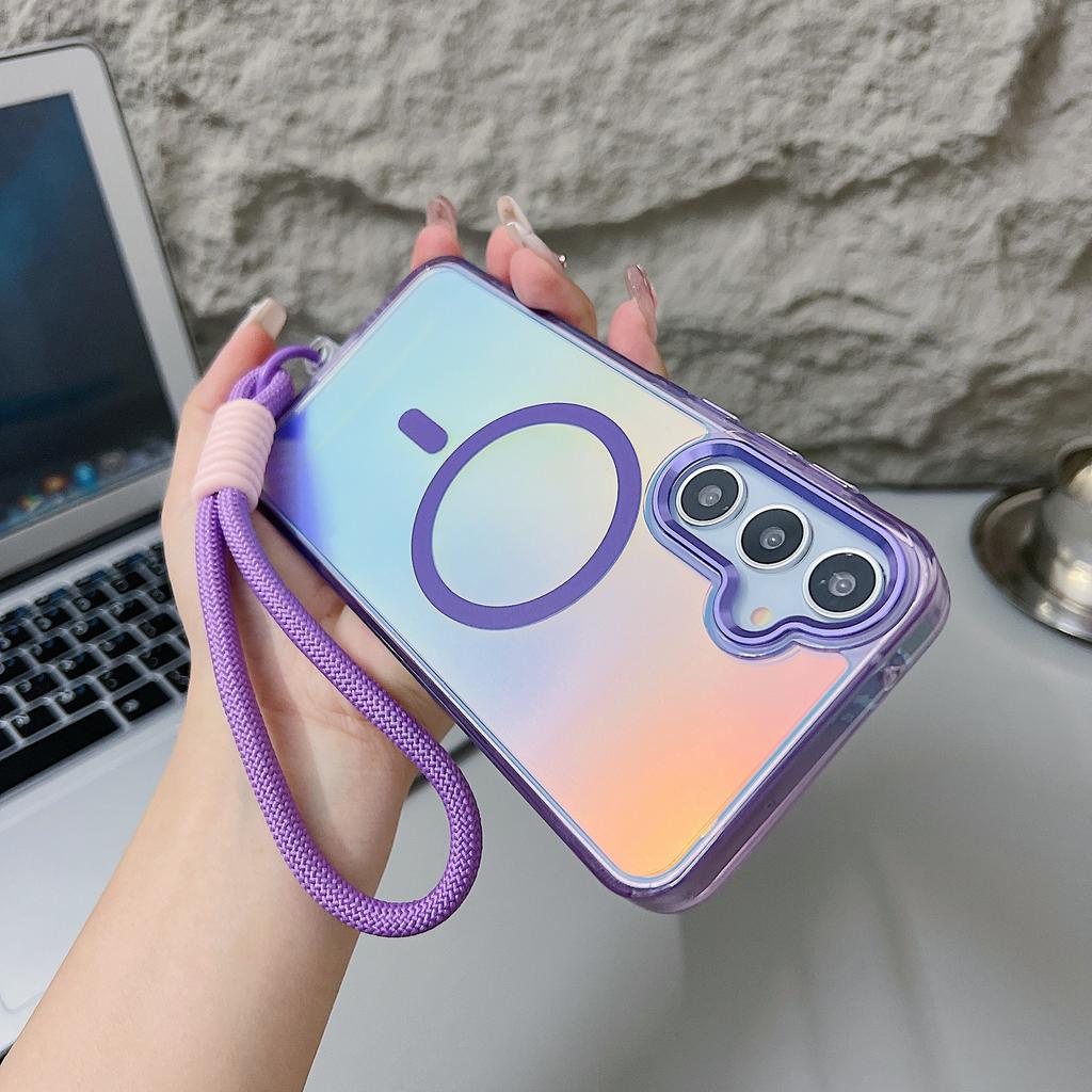 Chameleon Magnetic Suction Suitable for Samsung A56 Mobile Phone Case Colorful A55 A06 Full Cover Super Anti Fall