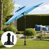 Mobiliário de jardim – Suportes para guarda-sol de jardim