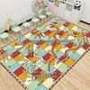 Classic Snakes and Ladders Rug Interactive Game Floor Mat for Living Room Childrens Playroom Non Slip Carpet Home Learning