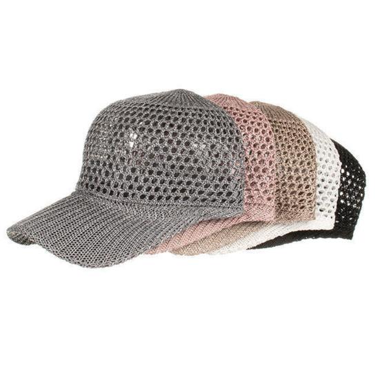 Summer Mesh Baseball Cap for Men Women Curved Brim