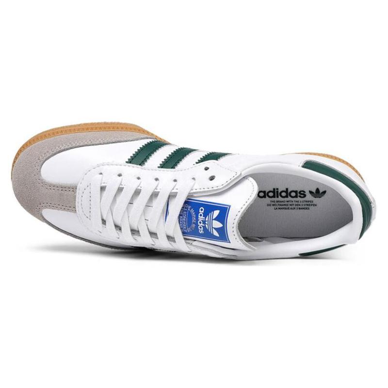 Adidas Samba OG White Collegiate Green Gum Sneakers IE3437