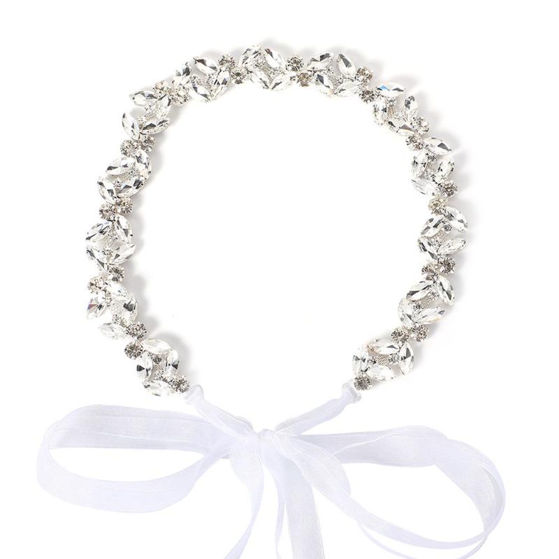 Handmade Beaded Rhinestone Wedding Dress Adhesive Belt Seal Rhinestone Bride Jewelry