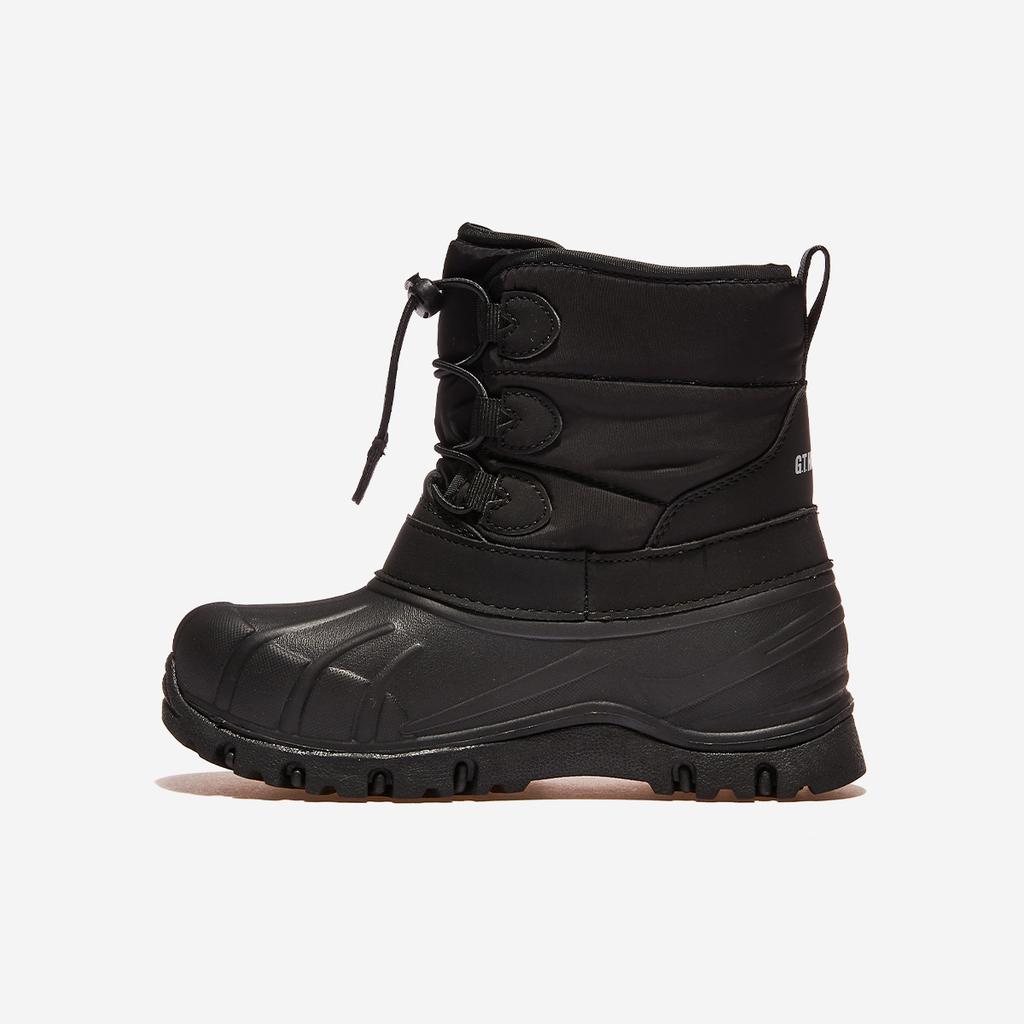 [Hawkins] 19-23 Bear Padded Boots [HK05006-BLACK]