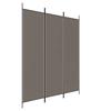 VidaXL Cloison de Séparation 3 Panneaux Séparateur de Pièce Pliable Diviseur Écran d'Intimité Paravent Décoration Salon 350180