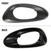 1Pair Black Front Inner Door Handle Bezel Trim 25894591 25894592 For Trailblazer 2002-2009 12457837 25894590 Parts-A87