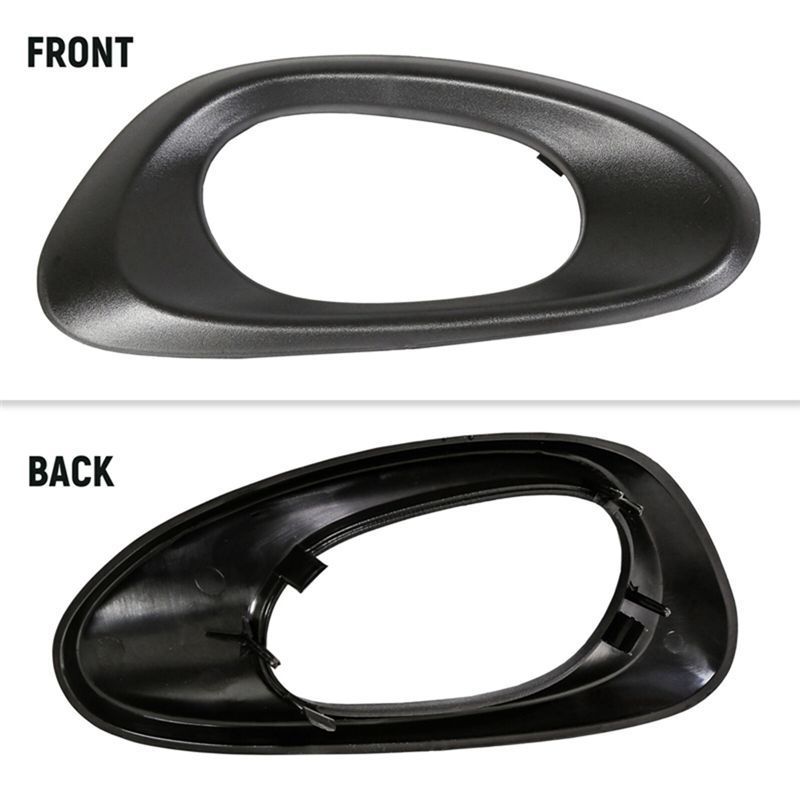 1Pair Black Front Inner Door Handle Bezel Trim 25894591 25894592 For Trailblazer 2002-2009 12457837 25894590 Parts-A87