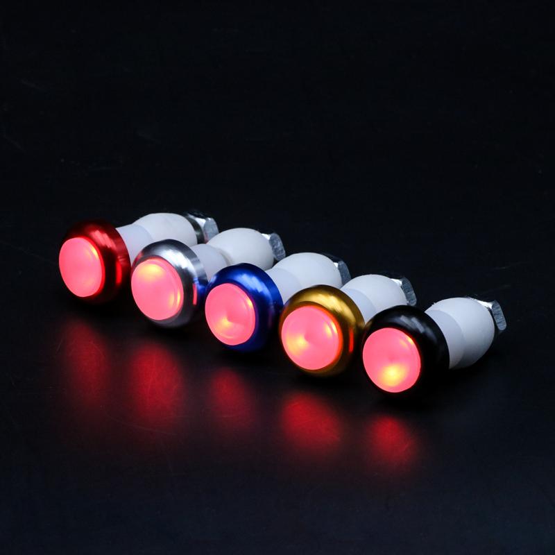 2pcs/lot Bike Handlebar Light LED Bicycle Light Turn Signal Cycling Handle Bar End Plug Safty Warning Indicator Lamps Adjustable