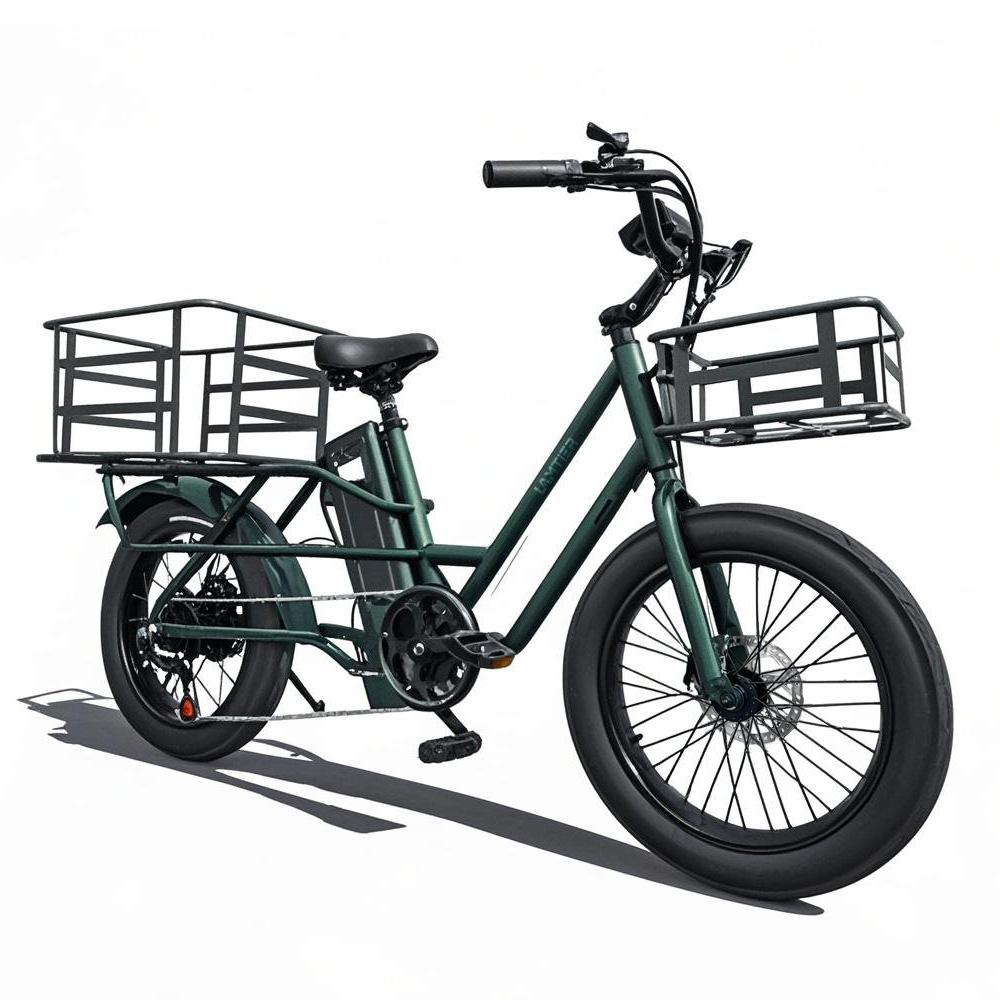 Elektrofahrräder Lamiter 20" 750W 48V 20.8AH Erwachsenen E-Bike Höchstgeschwindigkeit 45Km/h Maximale Reichweite 120Km Zuladung 300Kg K750