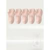 5 Pairs of Women's Summer Thin Style Versatile Solid Color Mesh Breathable 7A Antibacterial Deodorant Boat Socks