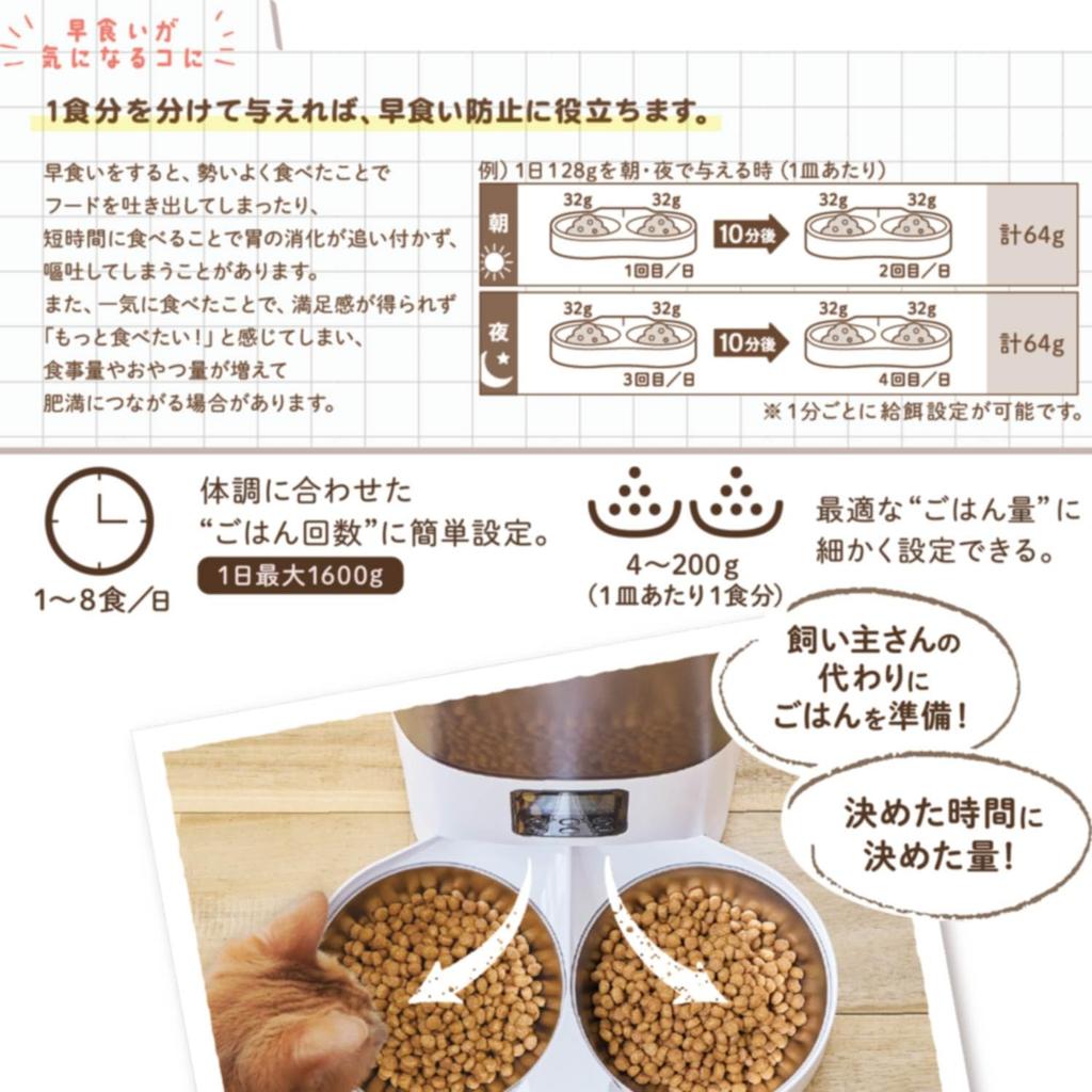 DoggyMan Automatic Pet Feeder Twin