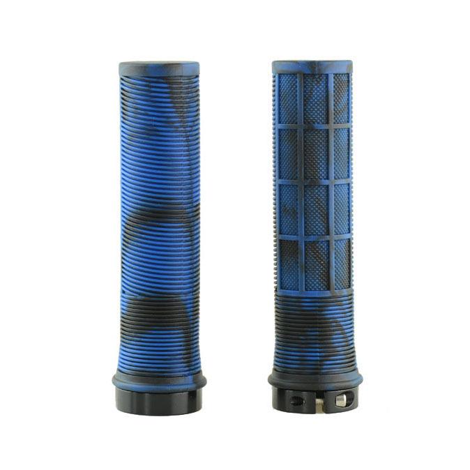 Camouflage Non-Slip Rubber Handlebar Grips for Folding, Mountain, and Electric Bikes