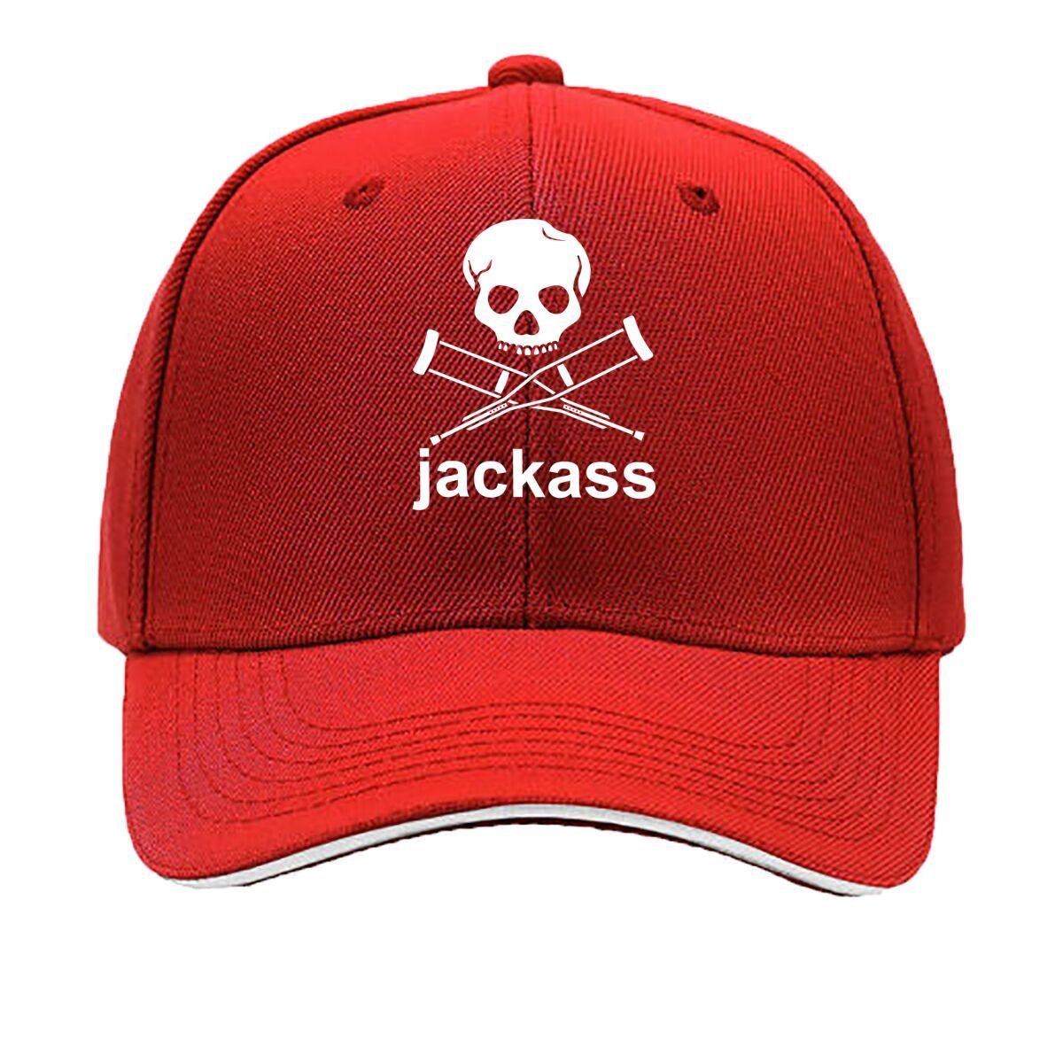 

Jackass Bold Graphic Art Sandwich Baseball Cap One Size