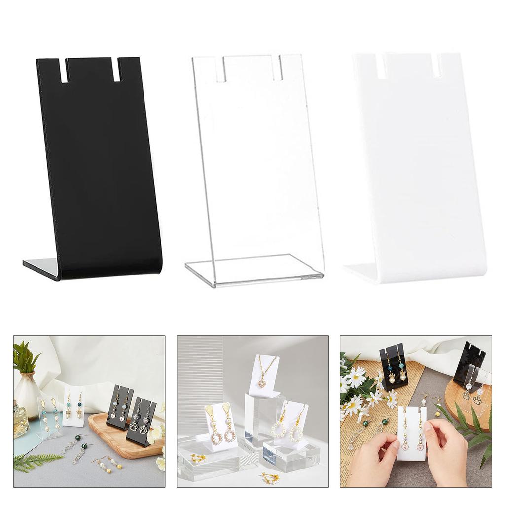 Sturdy Acrylic Earring Display Stand Set of 5 Jewelry Organizers Holder Accessory for Showcasing Earrings And Pendants