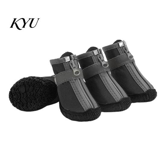 Non Slip Rubber Sole Paw Protectors 4Pcs Non-Slip Dog Shoes, Breathable Mesh Boots, Waterproof Rain Boots for Dogs Pet Small Dogs, Outdoor Walking