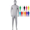 Cosplayholic Zentai na całe ciało 23 rozmiary Idealny na Halloween i do szkoły, Kolory, Unisex, 130-190cm, Festiwale! (Szary, L)