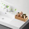 Handwoven Imitation Rattan Storage Basket Handmade Cosmetic Storage Box  for Home