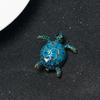 Classic Turtle Brooches Jewelry Tortoise Badge Accessories Animal Rhinestone Brooch  Dress