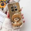For Realme 12 Pro RMX3842 6.7" Summer Lotus Cute Cat Soft Silicone TPU Cover For Realme 12Pro+ 12Pro Plus RMX3840 Bumper Shell