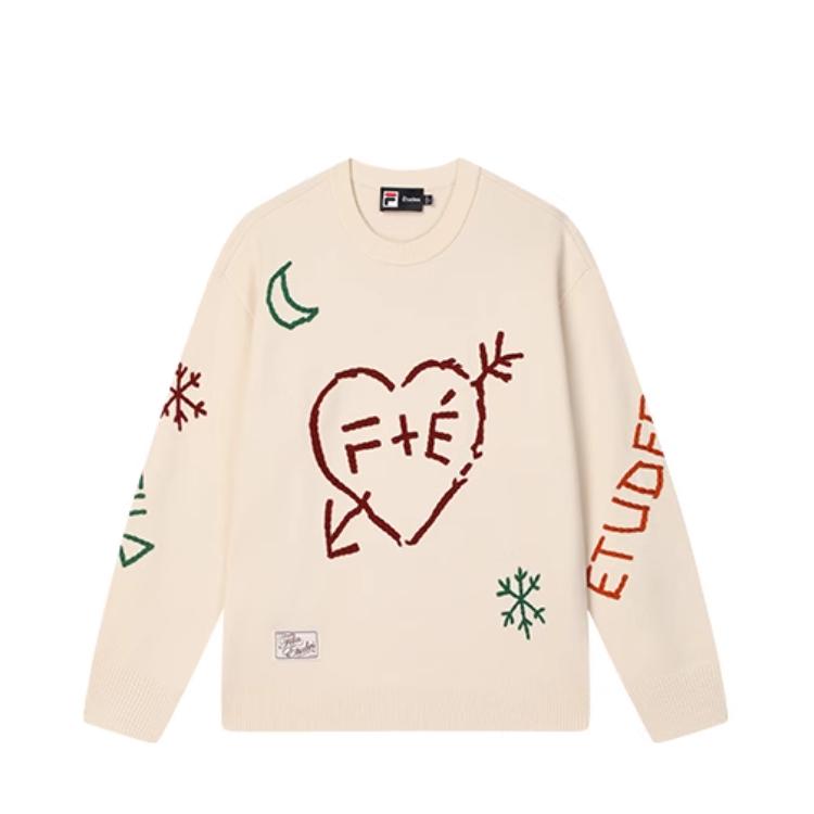 

Новый свитер FILA x Études Унисекс Сахарно-белый F11U516401F-IV 170/92A/M