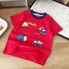 Boys' Japanese Style Short-Sleeve T-Shirt - Summer 2026 Collection, Round Neck, In Stock