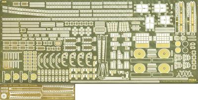 Fujimi Model 1/700 Grade Up Parts Series No. 33 Photo-Etched Parts for the Japanese Navy Heavy Cruiser Chikuma Gup-33