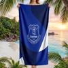 Asciugamano da Spiaggia Calcio Everton Morbido Microfibra Asciugamano Estivo Asciugatura Rapida Assorbente per Spiaggia Piscina Viaggio