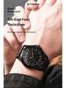 SYNOKE Retro Men's Quartz Watch, Alloy Case, Leather Strap - Fashion Sport Wristwatch, Ideal Student Gift