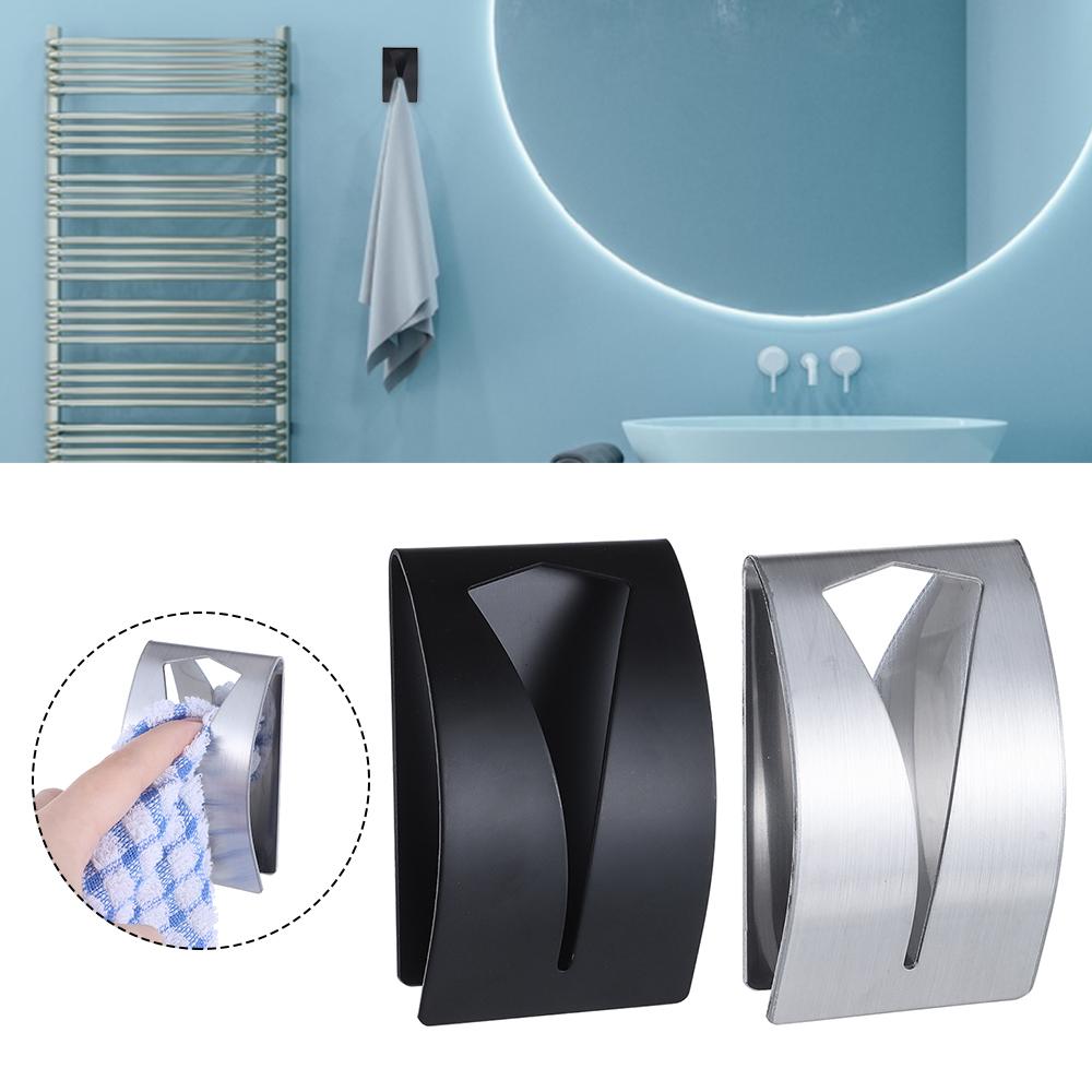 

High Quality Practical Kitchen Stainless Steel Wall Hooks Self-Adhesive Hook Towel Hook Racks