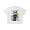 260 GSM Double Yarn 32 Count 100% Cotton Evangelion V6 Rei Print Unisex Heavy Cotton T Shirt