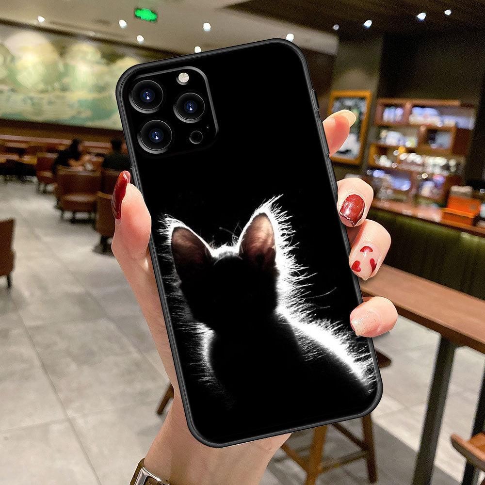 Applicable To IPhone16 Mobile Phone Case New Lion Tiger Elk Cat Animal Case