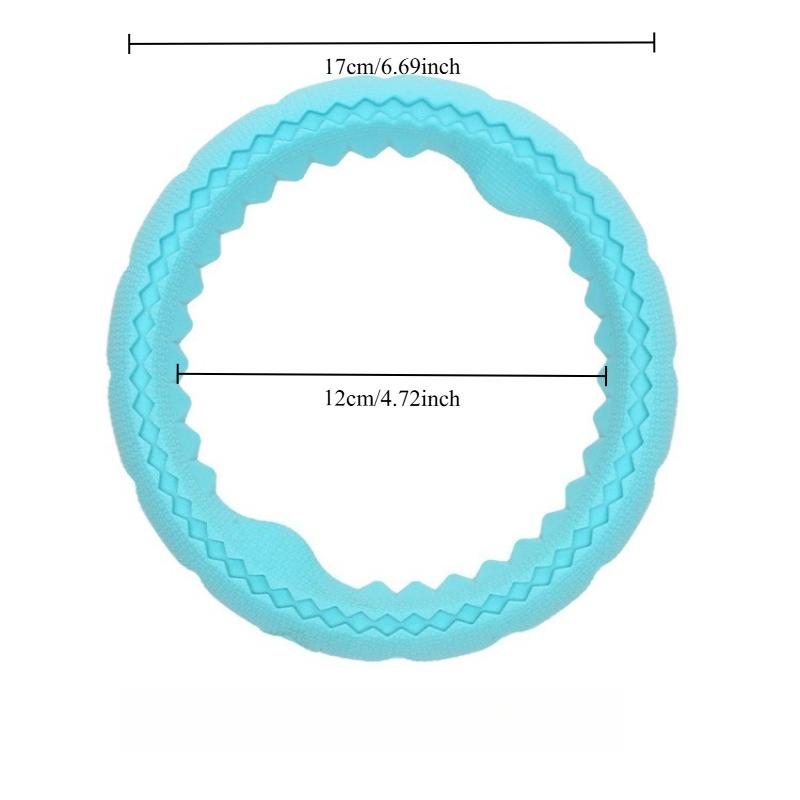 

1pc Dog Toy Interactive Ring Pull Ring for Medium Large Dogs Foam Teeth Grinding Chew Relaxing Pet Supply