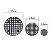 10Pcs 7.5/4.5/2.5cm Diameter Round  Flower Plant Pot Hole Mesh Bottom Pad For Bonsai Pot Grid Mat Drainage Netting Hole Screen