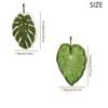 2Pcs Creative Leaf-Shaped Bathroom Hand Towel Hanging Design Absorbent Material Towel For Use In the Bathroom Restaurant Kitchen Reusable Highly