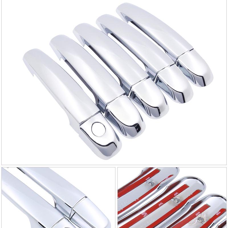 Para Suzuki Grand Vitara Grand Nomade Escudo 2006~2014 Chrome Door Handle Cover Trim Catch Set Car Styling Accessories 2007 2008