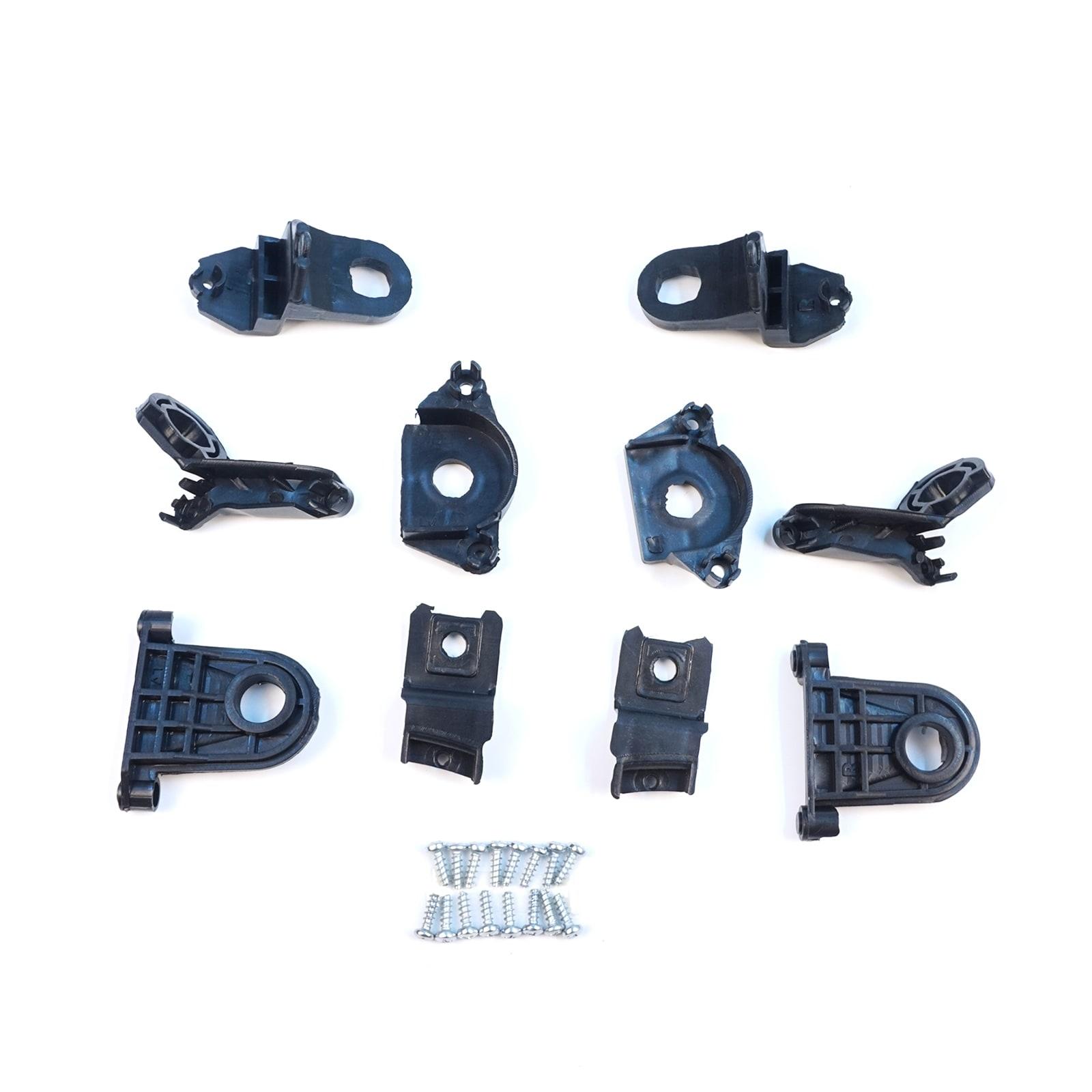 

EHL530+EHL531 Headlight Holder Mount Repair Bracket Tab Set Left Right Side for Seat Leon MK3 5F 2012-2020 5F0998225 5F0998226