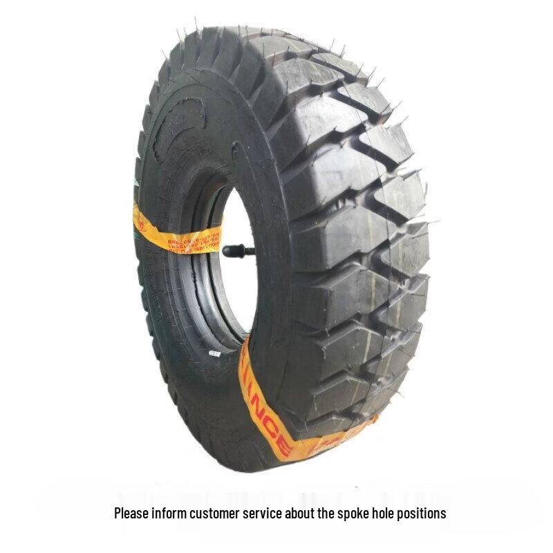 Solid Tire Steel Wheel and Axle Assembly