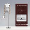 Korean Style Flat Body Female Mannequin with Wide Shoulders for Women's Clothing Display