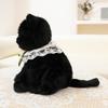 33cm/45cm Cute Lifelike Cat Plush Toy Simulation Soft And Comfortable Black Cat Kitten Stuffed Toy Birthday Gift