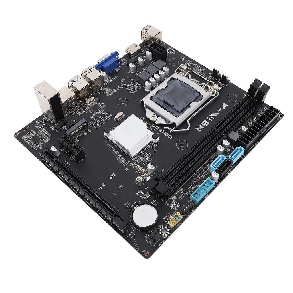 H81M A Mining Motherboard for LGA1150 ATX DDR3 Serial ATA3.0 M.2 NVME 1920x1080 60Hz PCIE 2.0x16 Gaming Motherboard for