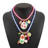Able Bohemian Multi-Element Pendant Colorful Jewelry Gifts Collarbone Chain Cute Flower Rope Necklaces Beach
