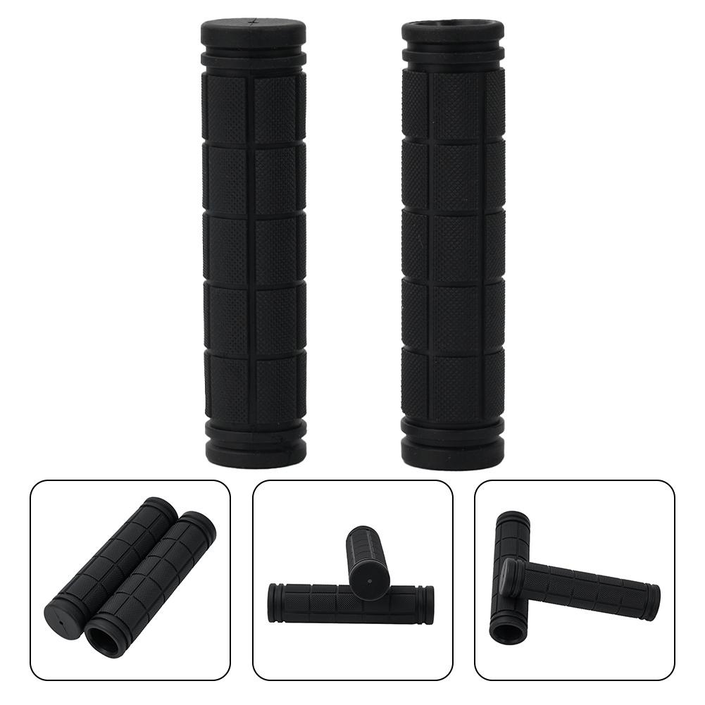 Handlebar Shock Absorption Soft Rubber 2Pcs 3 Colors