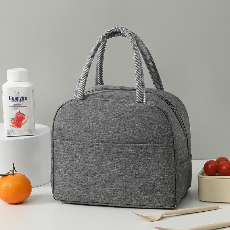 Insulated Bento Handheld Lunch Bag with Aluminum Foil for Work and School