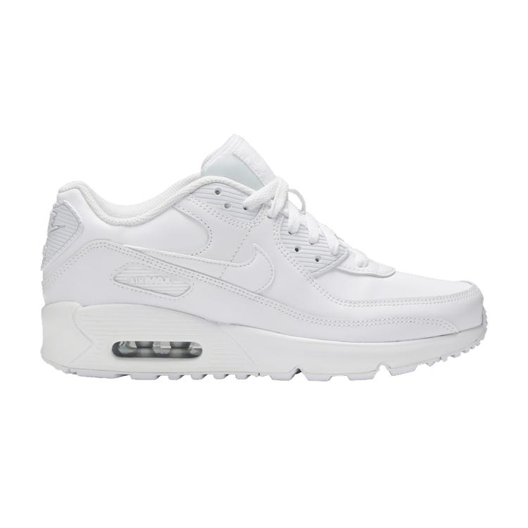 Nike Air Max 90 Recraft Triple White (GS) 38.5