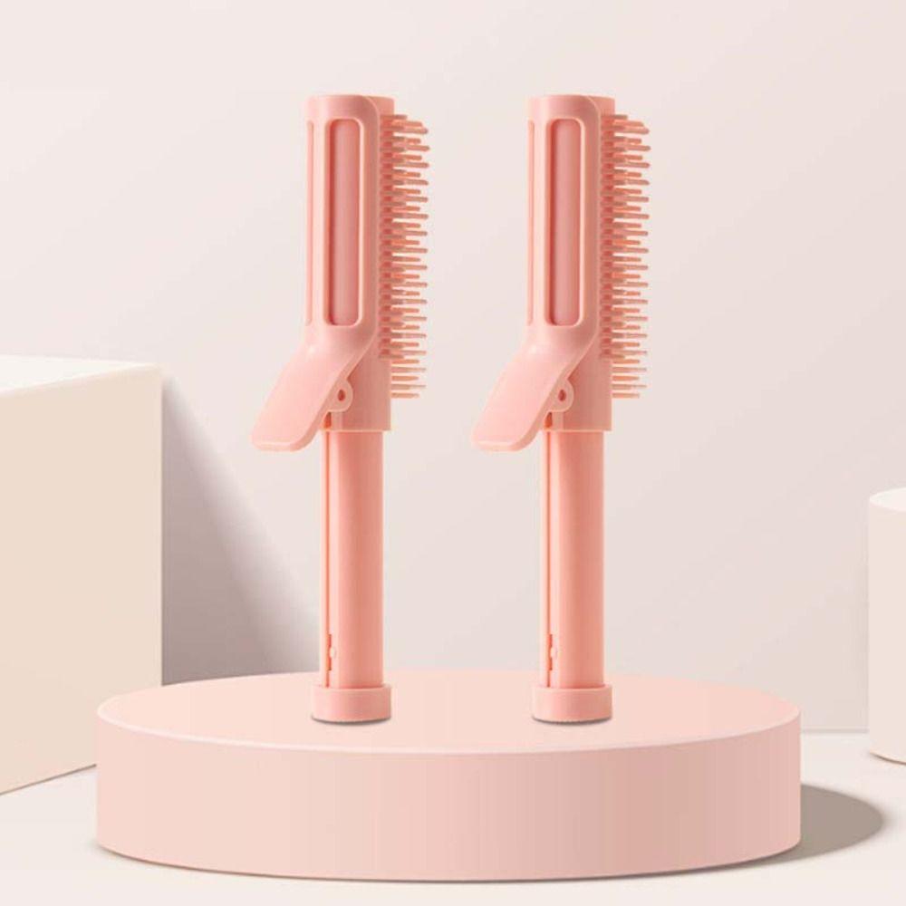 2in1 Hair Root Fluffy Clips High Headtop Hairdressing Comb Scalable Curling Comb  Women