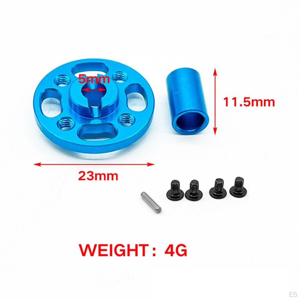1:10 Scale RC High Speed Gear Set, Metal Gears Upgrade Parts, 54500 Aluminum Kit for Tamiya TT02