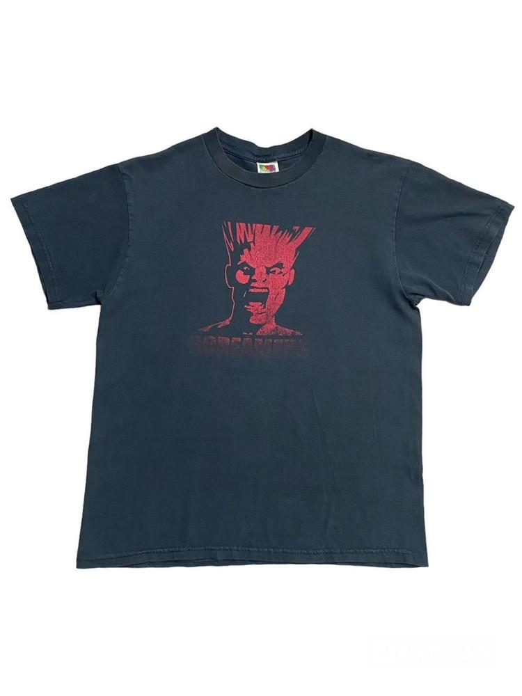 Rare The Screamers L.A Punk Rock Band T-Shirt, reprinted black tee QT830 Unisex T-Shirt XXXL