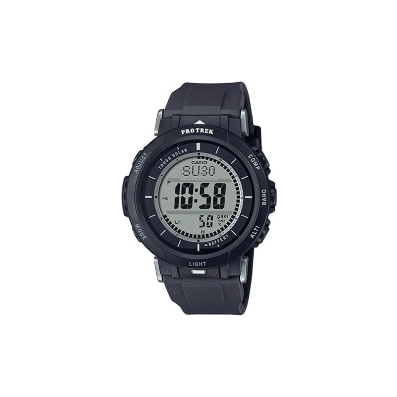 

Casio CASIOPRO TREK Series-PRG Series Outdoor Solar Solar Quartz Movement Tape Strap Japanese and Korean Watch Men s Watch Black Dial PRG-30-1 чорний