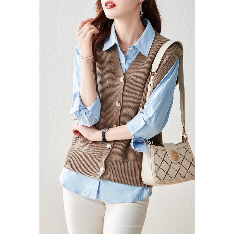 Firstview Women's Casual Versatile Vest