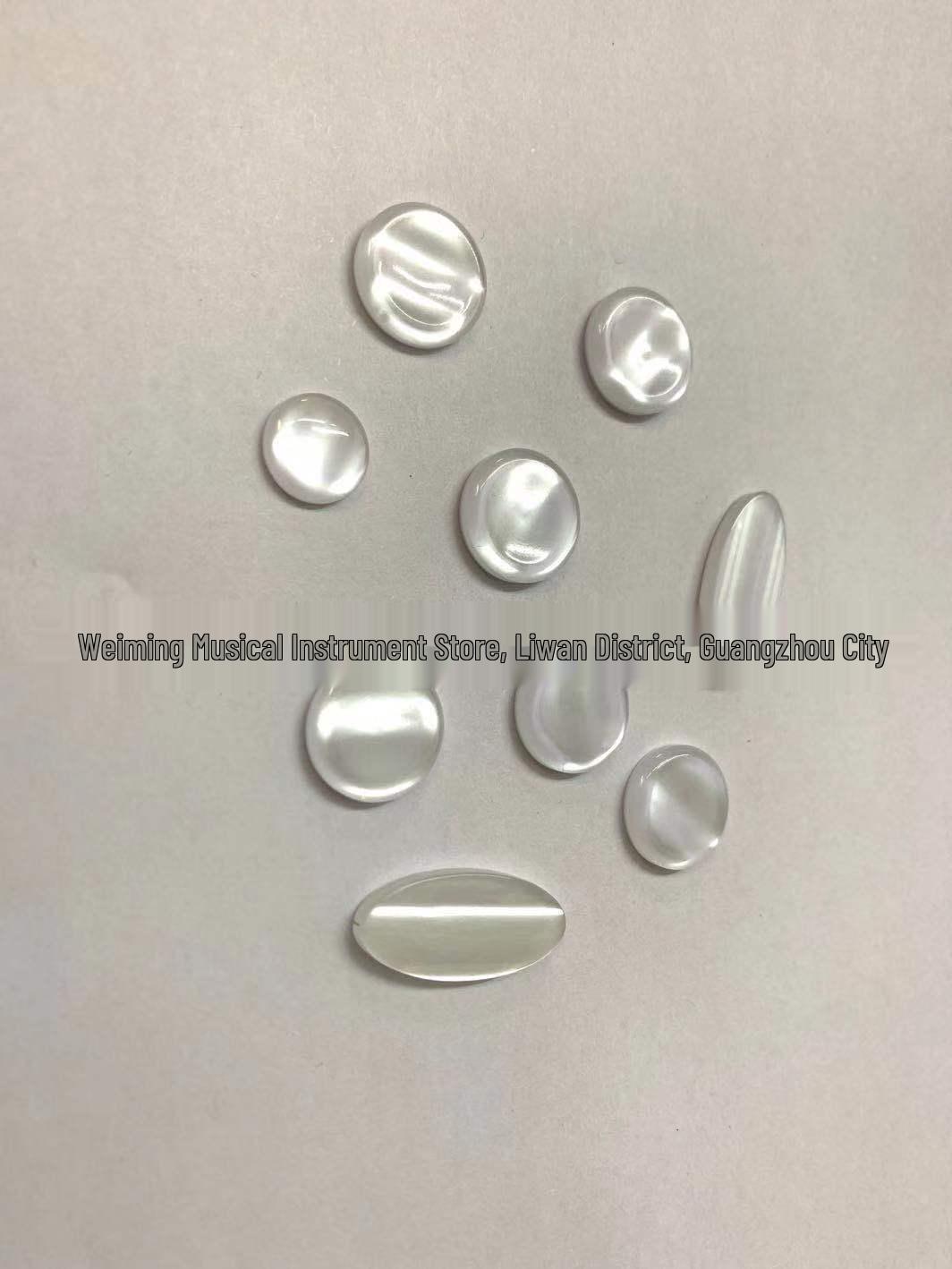 Saxophone Snap Button & Pearl Mica Sheets, Key Plate, Plastic Key Plate